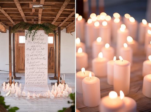 A Romantic Candlelit Wedding Anniversary Party at 48 Fields in Leesburg VA