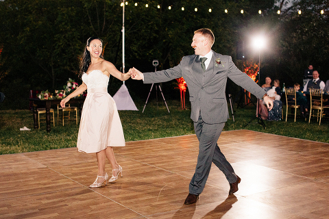 Al Fresco Barn Wedding Under the Stars at 48 Fields Farm in Leesburg VA | Holly and Josh