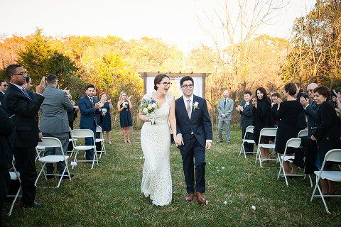 A Navy and Copper Coffee Themed Wedding at 48 Fields Farm in Leesburg VA