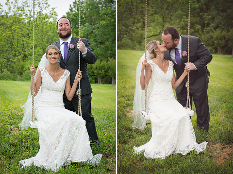 Springtime Petite Wedding at 48 Fields in Leesburg VA | Victoria and Ted
