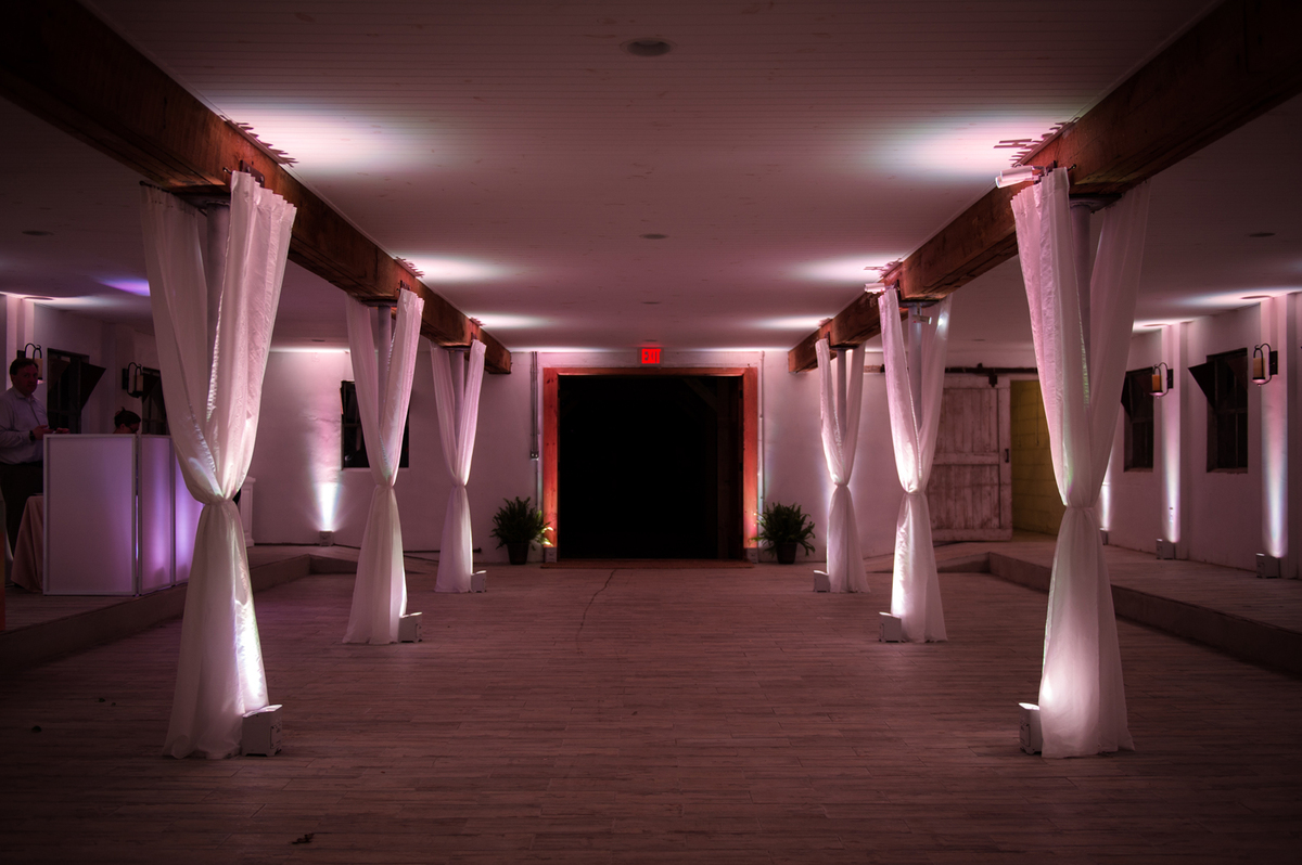 Lower Level Barn with Uplights