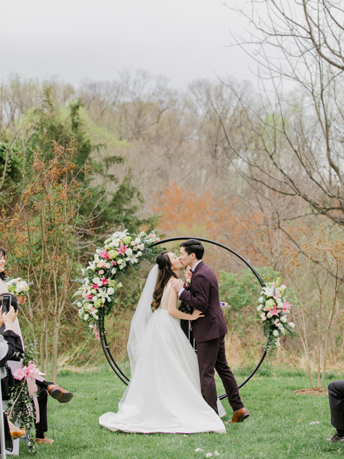 Michelle and Austin's Featured Spring Wedding at 48 Fields Farm in Leesburg VA | Loudoun County Weddings