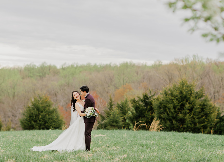 Michelle and Austin's Featured Spring Wedding at 48 Fields Farm in Leesburg VA | Loudoun County Weddings