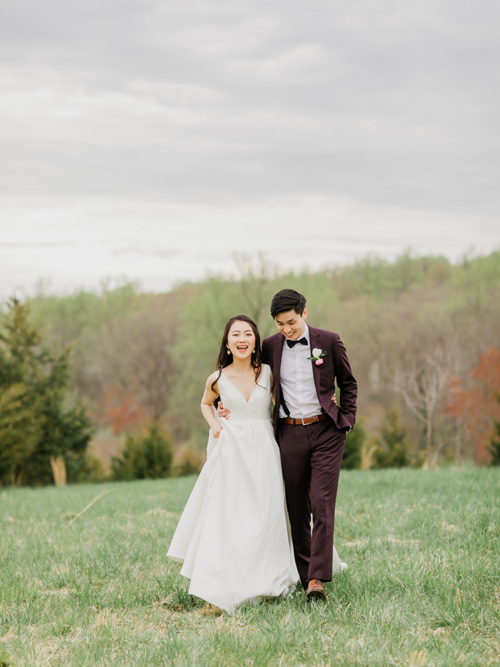 Michelle and Austin's Featured Spring Wedding at 48 Fields Farm in Leesburg VA | Loudoun County Weddings