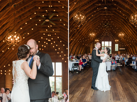 Red, White, and Blue English-American Barn Wedding at 48 Fields Farm in Leesburg, VA | Lindsay and Dan