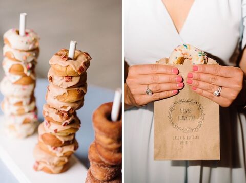 wedding donuts - 48 Fields Wedding Barn | Leesburg VA