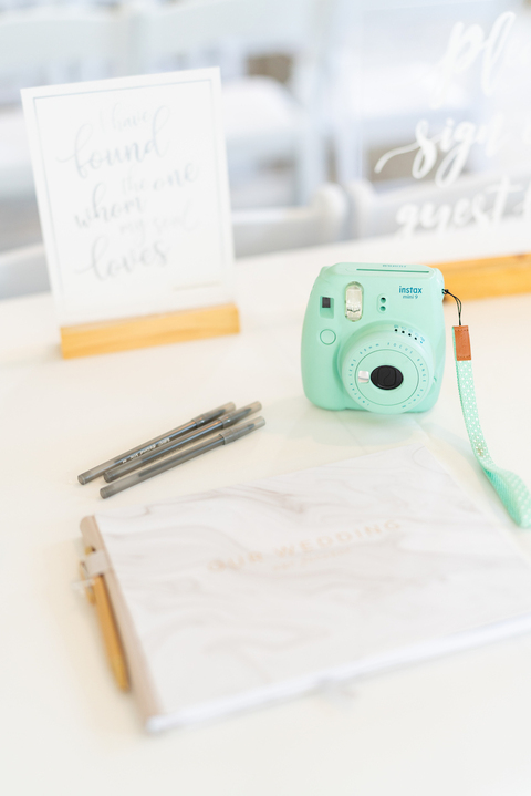 polaroid guest book - 48 Fields Wedding Barn | Leesburg VA