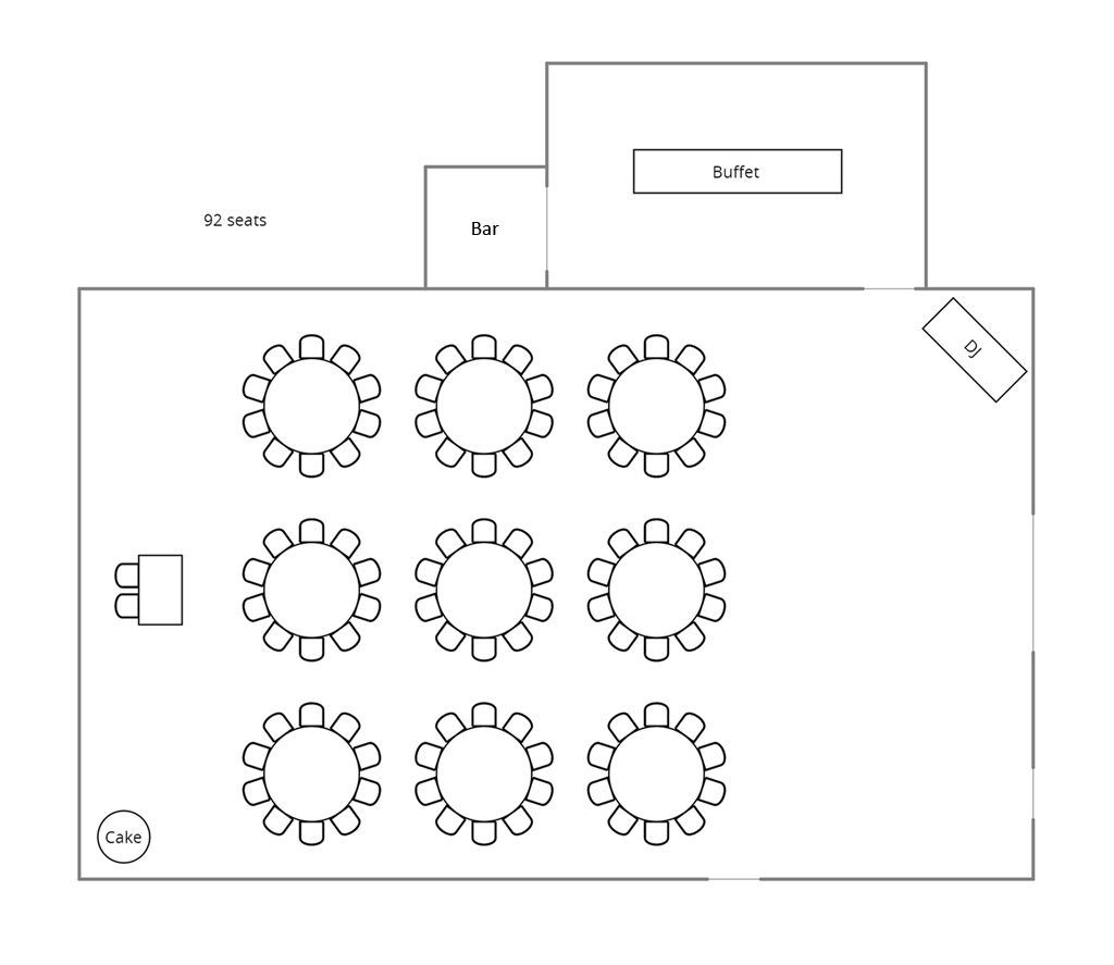 Reception Table Options Northern Virginia Barn Wedding Venue 48