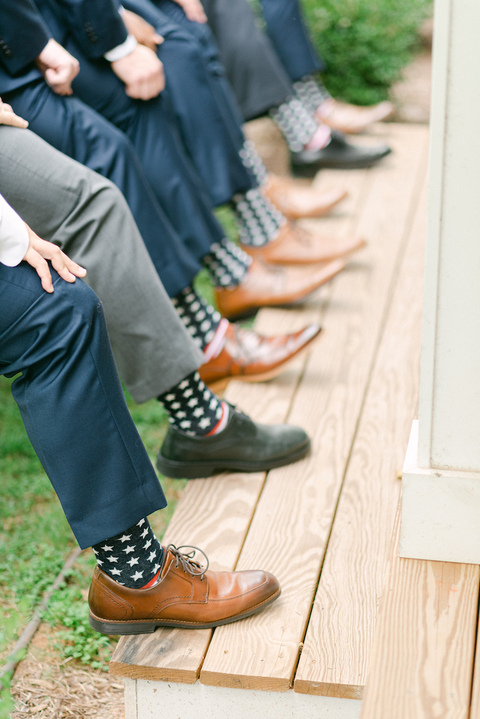 best groomsmen gifts matching socks - 48 Fields Wedding Barn | Leesburg VA