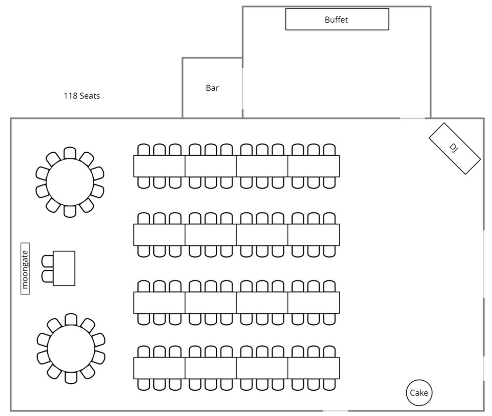 Reception Table Options » Northern Virginia Barn Wedding Venue | 48 ...