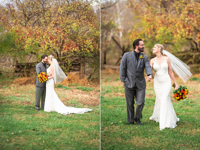 red-yellow-sunflower-fall-micro-wedding-northern-virginia-48-fields-kirsten-dan